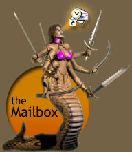 The Mailbox-Naga, the nicest of the infamous Outlook monsters ; )